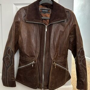 Leather jacket